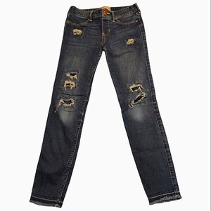 Abercrombie distressed skinny jeans size 11/12